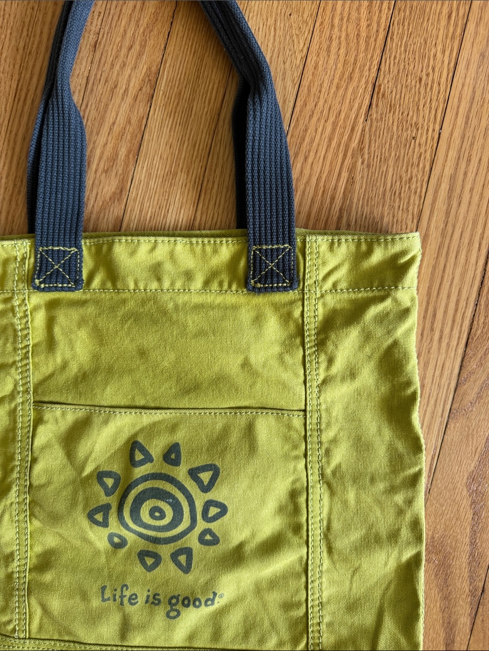Life is Good tote bag